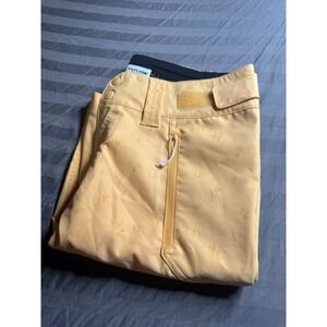 Flylow Mens Mountain Bike Shorts Size S Peach Western Print Horseshoe 1075 MTB